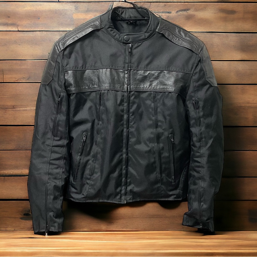 Men's Black Leather Jacket